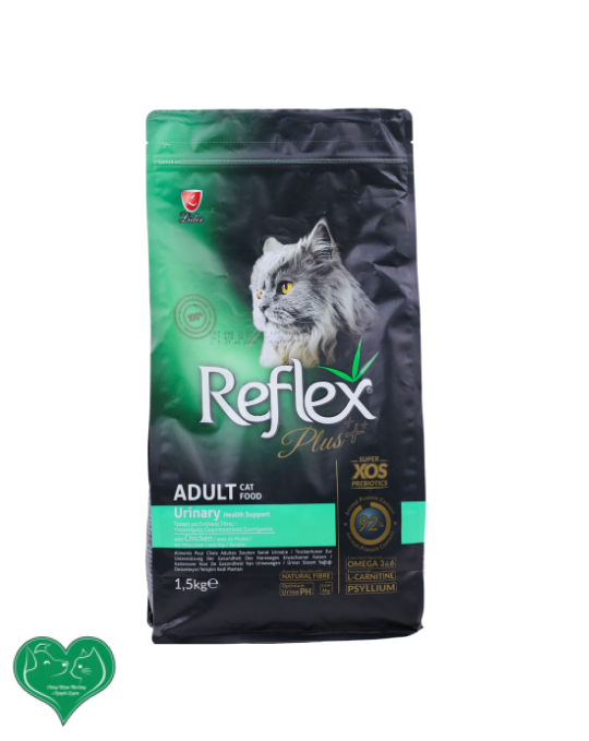 Hạt Mèo Reflex Plus Adult Cat Food Urinary Chicken (Điều Trị Tiết Niệu) 1.5kg