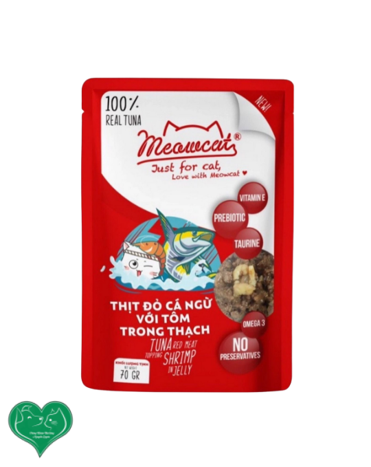 Pate Mèo MEOWCAT - 70gr - Nhiều Vị