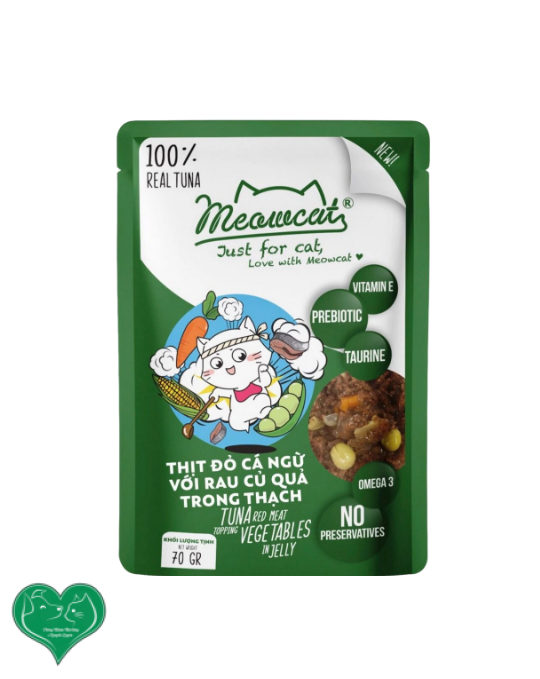 Pate Mèo MEOWCAT - 70gr - Nhiều Vị