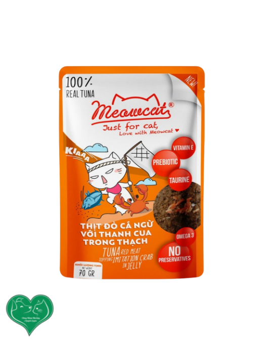 Pate Mèo MEOWCAT - 70gr - Nhiều Vị